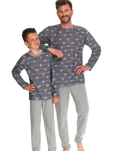 Детская пижама для мальчика Taro 2621-2622 HARRY, Цвет: графит, Размеры: 98, изображение 2