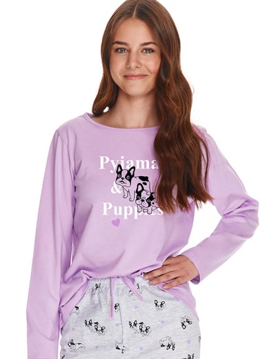 Пижама подростковая Taro 2784 IDA сиреневый, Цвет: сиреневый, Размеры: 158, изображение 2