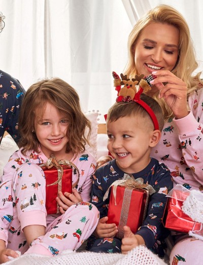 Новогодняя пижама для девочки Taro 2833/2834/2835 LAURA, Цвет: розовый, Размеры: 158, изображение 3 Новогодняя пижама для девочки Taro 2833/2834/2835 LAURA, Цвет: розовый, Размеры: 158, изображение 3