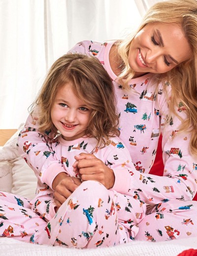 Новогодняя пижама для девочки Taro 2833/2834/2835 LAURA, Цвет: розовый, Размеры: 158, изображение 2 Новогодняя пижама для девочки Taro 2833/2834/2835 LAURA, Цвет: розовый, Размеры: 158, изображение 2