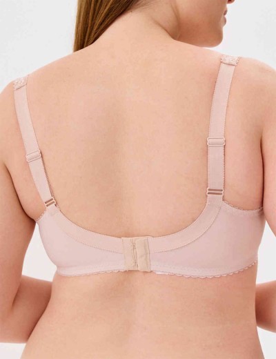 Бюстгальтер мягкий с подкроем Elli 1012 серебристый пион, Цвет: серебристый пион, Размеры: 75F, изображение 2