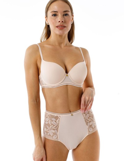 Трусы слипы комфорт Coquette Revue IMPRESSIVE 62109-11, Цвет: кремовый, Размеры: M, изображение 4