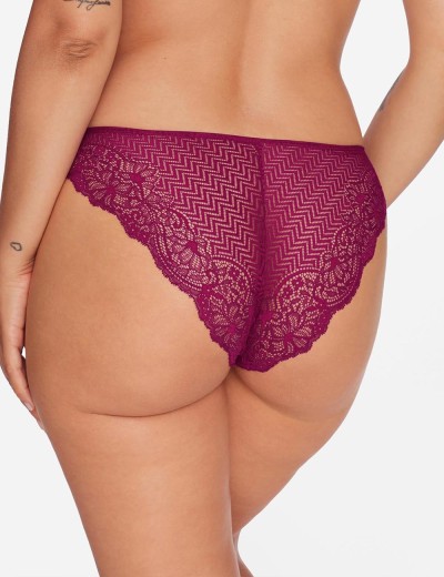 Кружевные трусы слипы Esotiq 39948 TROIA фуксия, Цвет: фуксия, Размеры: S, изображение 2