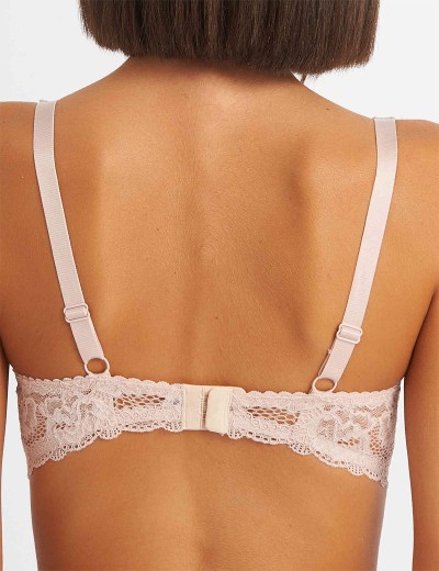 Бюстгальтер балконет пуш-ап классика Simona M 870 серебристый пион, Цвет: серебристый пион, Размеры: 70D, изображение 2