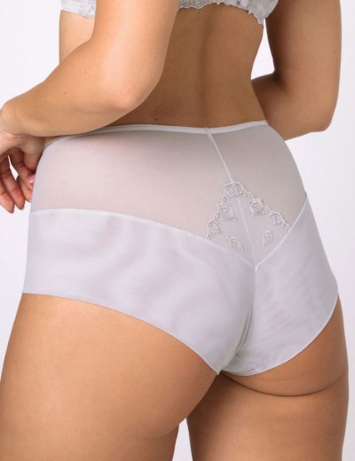 Трусы слипы высокие Subtille KASSIOPEA SILVER maxi, Цвет: светло-серый, Размеры: 3XL, изображение 2