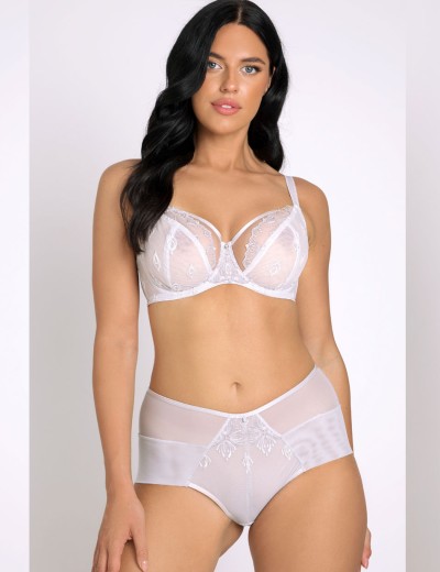 Трусы слипы высокие Subtille KASSIOPEA SILVER maxi, Цвет: светло-серый, Размеры: 3XL, изображение 3