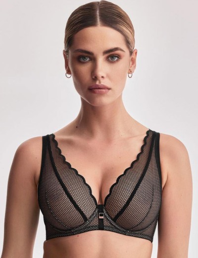 Бюстгальтер бралетт Alles CHITA M bralette черный, Цвет: черный, Размеры: 65G, изображение 5