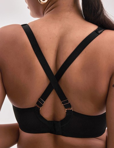 Бюстгальтер бралетт Alles CHITA M bralette черный, Цвет: черный, Размеры: 65G, изображение 4