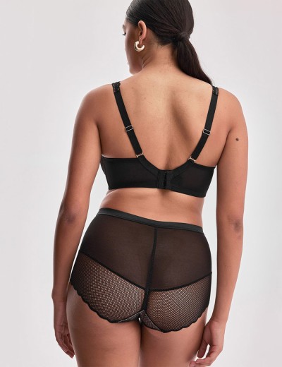 Бюстгальтер бралетт Alles CHITA M bralette черный, Цвет: черный, Размеры: 65G, изображение 3