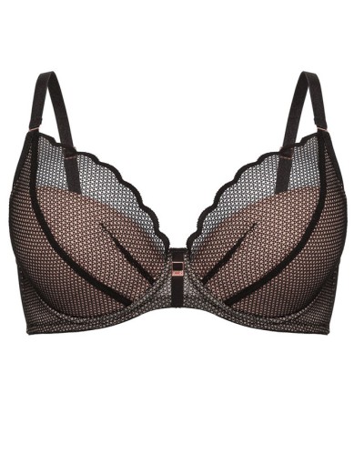 Бюстгальтер балконет пуш-ап Alles CHITA P-UP черный, Цвет: черный, Размеры: 70B, изображение 10