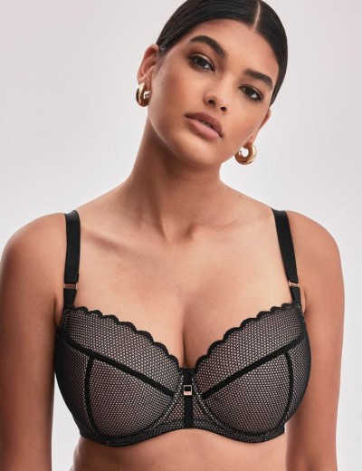 Бюстгальтер на тонком поролоне Alles CHITA U/W черный, Цвет: черный, Размеры: 65H, изображение 3