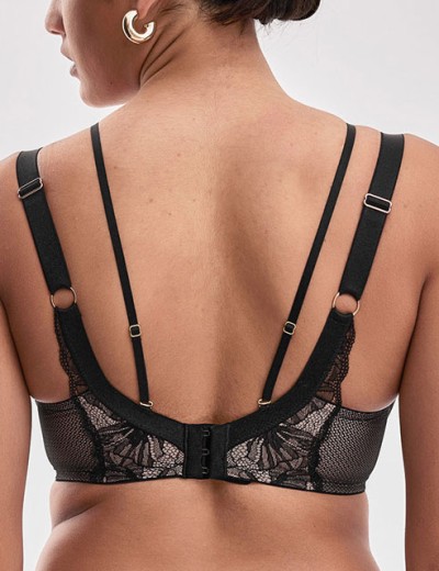 Бюстгальтер с поролоном Alles VOLARE U/W черный, Цвет: черный, Размеры: 75C, изображение 5