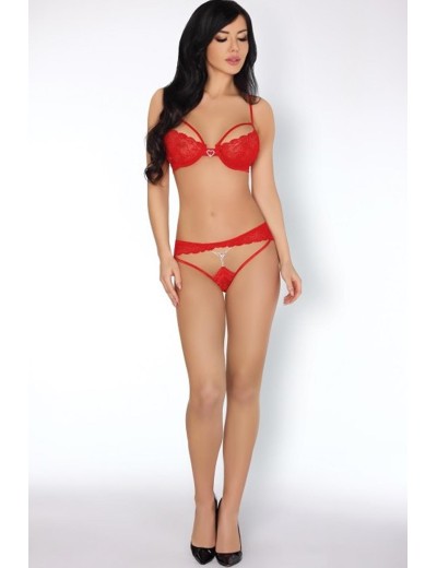 Кружевные трусики MARC MASSIMO CF 90390 ANTIOPE PANTY, Цвет: красный, Размеры: L/XL, изображение 3