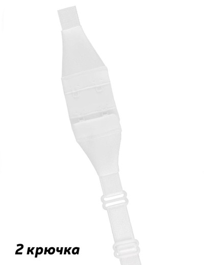 Понижающая бретель Julimex BA-05 2 крючка белый, Цвет: белый, Размеры: 2 крючка, изображение 4