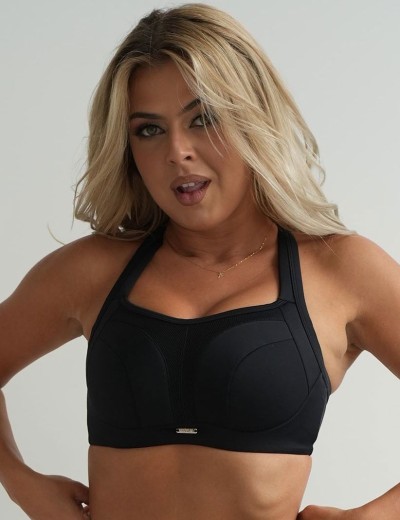 Спортивный бюстгальтер Kris Line ACTIVE SPORT, Цвет: черный, Размеры: 65E, изображение 4