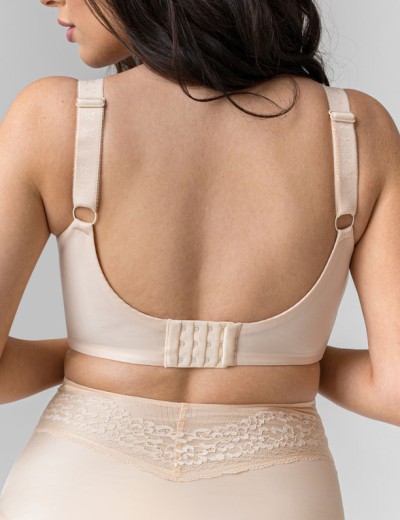 Мягкий бюстгальтер для кормления Kris Line POLA soft side support MAMA, Цвет: латте, Размеры: 70G, изображение 3