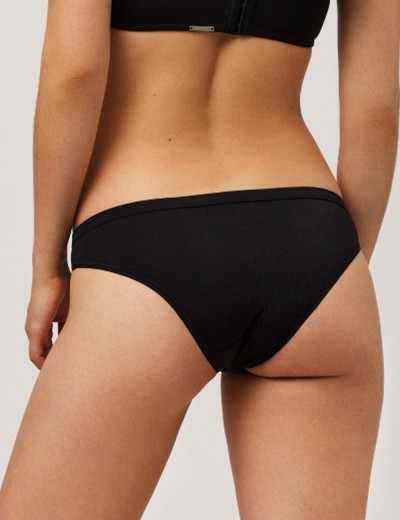 Хлопковые трусы слипы Ysabel Mora 10096 COMFY черный, Цвет: черный, Размеры: 2XL, изображение 2