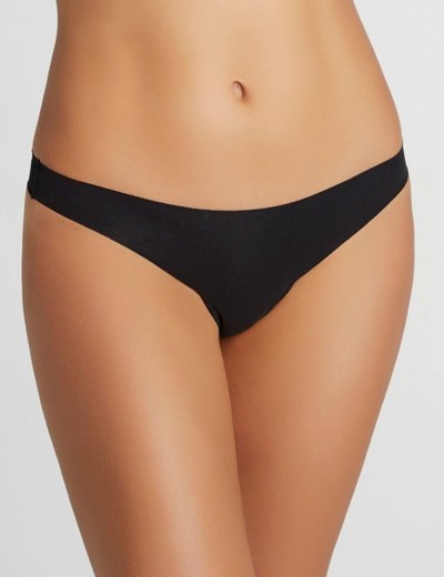 Хлопковые трусы стринги Ysabel Mora 19663 LASERCUT черный, Цвет: черный, Размеры: M, изображение 2