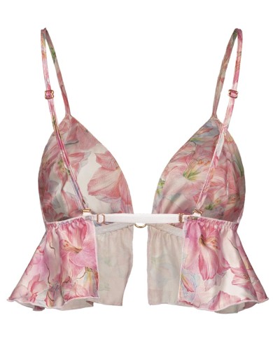 Атласный бюст с оборками Anais MIYU BRA, Цвет: розовый, Размеры: S/M, изображение 3