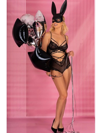 Боди с вырезом MARC MASSIMO LC 90613 KYLSSIAM BODY, Цвет: черный, Размеры: L/XL, изображение 3