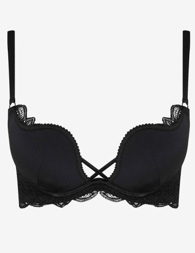 Балконет планж с пуш-ап Esotiq 35431 CLAUDIA BASIC черный, Цвет: черный, Размеры: 65E, изображение 10 Балконет планж с пуш-ап Esotiq 35431 CLAUDIA BASIC черный, Цвет: черный, Размеры: 65E, изображение 10