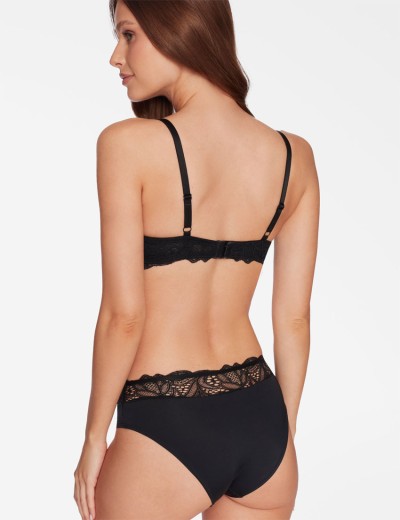 Балконет планж с пуш-ап Esotiq 35431 CLAUDIA BASIC черный, Цвет: черный, Размеры: 65E, изображение 9 Балконет планж с пуш-ап Esotiq 35431 CLAUDIA BASIC черный, Цвет: черный, Размеры: 65E, изображение 9