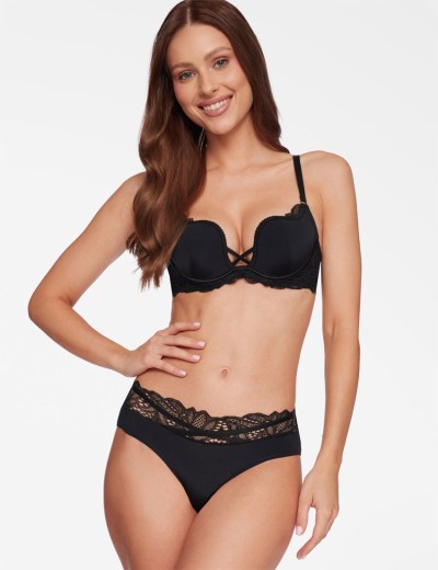 Трусы слипы Esotiq 39271 CLAUDIA BASIC черный, Цвет: черный, Размеры: XL, изображение 3