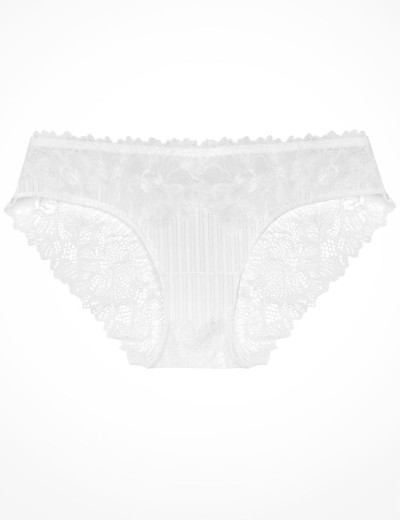 Кружевные трусики слипы Esotiq TSUNA 39966 белый, Цвет: белый, Размеры: M, изображение 7