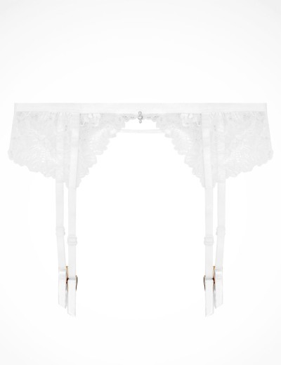 Кружевной пояс Esotiq TSUNA 39969 белый, Цвет: белый, Размеры: L/XL, изображение 9