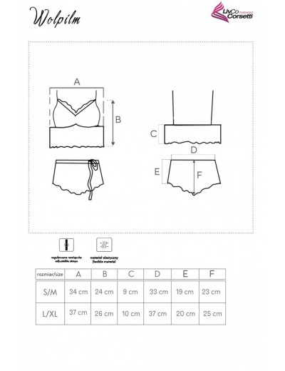 Кружевной комплект LIVIA CORSETTI LC 90618 WOLPILM KOMPLET PINK, Цвет: розовый, Размеры: L/XL, изображение 4