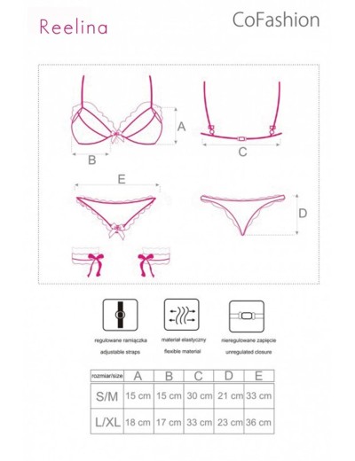 Сексуальный комплект LIVIA CORSETTI CF 907 REELINA KOMPLET, Цвет: бежевый, Размеры: L/XL, изображение 6