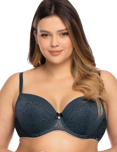 Бюстгальтер на тонком поролоне Nipplex ESTERA U графит, Цвет: графит, Размеры: 70G, изображение 3