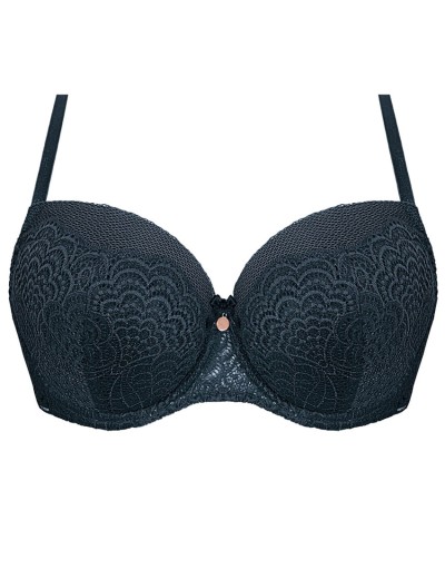 Бюстгальтер на тонком поролоне Nipplex ESTERA U графит, Цвет: графит, Размеры: 70G, изображение 5