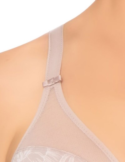 Бюстгальтер мягкий Felina 202288 VISION BLOOM серо-коричневый, Цвет: серо-коричневый, Размеры: 90G, изображение 4