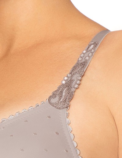 Бюстгальтер мягкий Felina 202292 жемчужно-серый, Цвет: жемчужно-серый, Размеры: 90E, изображение 4