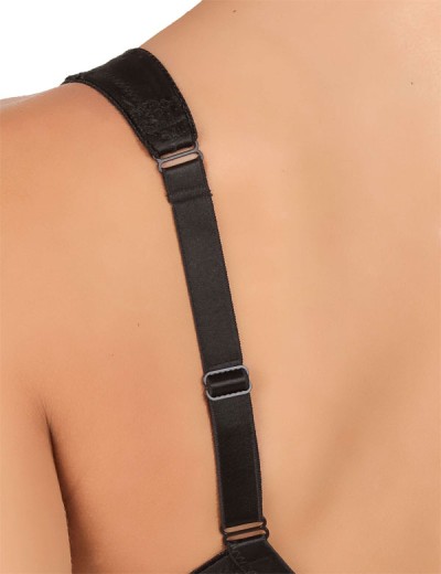 Гладкий бюстгальтер Felina 656 EMOTIONS черный, Цвет: черный, Размеры: 90B, изображение 6