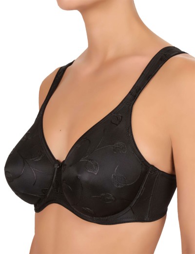 Гладкий бюстгальтер Felina 656 EMOTIONS черный, Цвет: черный, Размеры: 90B, изображение 2