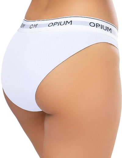 Трусы слипы хлопковые Opium T-95 BIANCO, Цвет: белый, Размеры: L, изображение 2