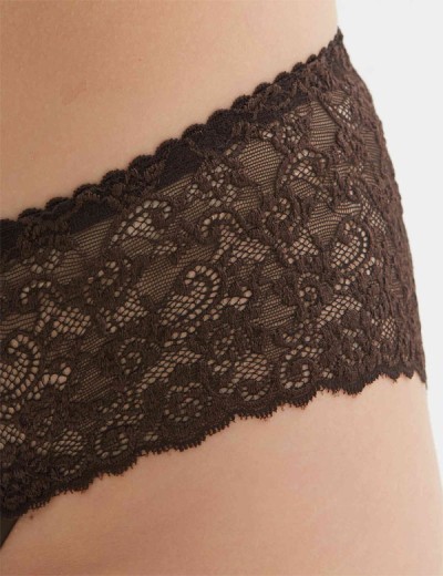 Трусы слипы Simona M 045 шоколад, Цвет: шоколад, Размеры: XL, изображение 3