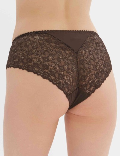 Трусы слипы Simona M 045 шоколад, Цвет: шоколад, Размеры: XL, изображение 2