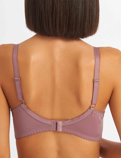 Бюстгальтер на сшивном поролоне Simona M 802 кофейно-розовый, Цвет: кофейно-розовый, Размеры: 75E, изображение 4