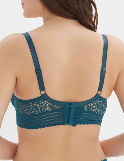 Мягкий бюстгальтер с широким поясом VOVA PAOLA V48411 атлантическая глубина, Цвет: атлантическая глубин, Размеры: 75F, изображение 3