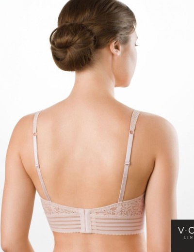 Бюстгальтер бралетт VOVA PAOLA V48412 серебристый пион, Цвет: серебристый пион, Размеры: 70D, изображение 4
