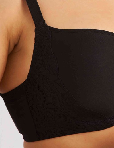 Бюстгальтер спейсер VOVA PAOLA V48424 черный, Цвет: черный, Размеры: 75B, изображение 4