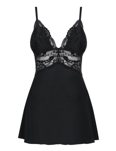 Бэби-долл Obsessive 810 BABYDOLL черный, Цвет: черный, Размеры: L/XL, изображение 3