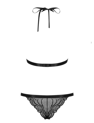 Сексуальный комплект Obsessive 828 SET, Цвет: черный, Размеры: L/XL, изображение 4