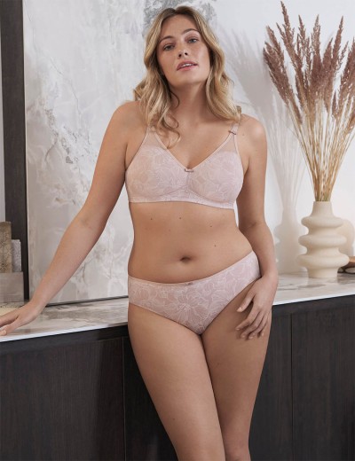 Женские трусы слипы Felina 210288 VISION BLOOM серо-коричневый, Цвет: серо-коричневый, Размеры: XL, изображение 5