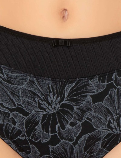 Трусы слипы Felina 213288 VISION BLOOM черный, Цвет: черный, Размеры: 3XL, изображение 3