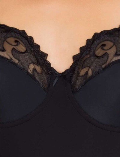 Боди с мягкими чашками Felina 251210 RHAPSODY черный, Цвет: черный, Размеры: 80C, изображение 4 Боди с мягкими чашками Felina 251210 RHAPSODY черный, Цвет: черный, Размеры: 80C, изображение 4
