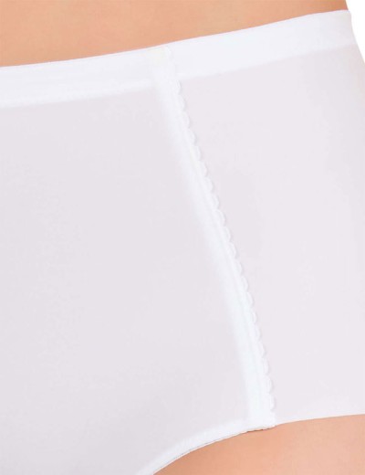 Высокие трусы Felina 280210 RHAPSODY белый, Цвет: белый, Размеры: 2XL, изображение 3